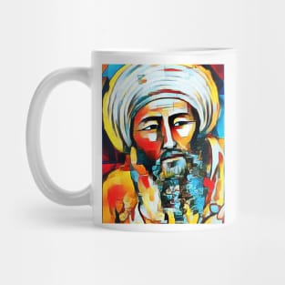 Averroes Abstract Portrait | Averroes Artwork 2 Mug